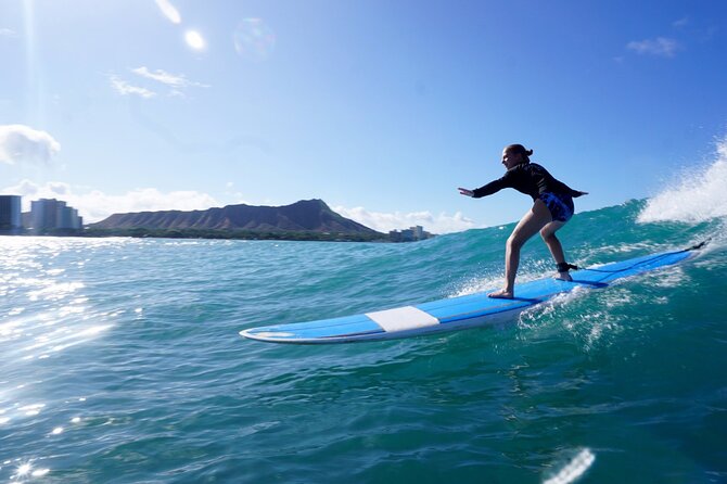 1.5-Hour Semi Private Surfing Lesson in Honolulu - In the water: what you practice during your surf session
