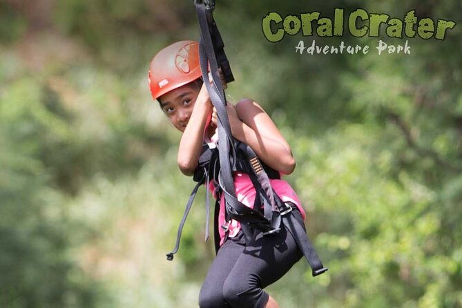 3 Zipline Adventure at Coral Crater with Optional Waikiki Shuttle - Kids, Tandems, and the 40–60 Lb Rule You Must Know