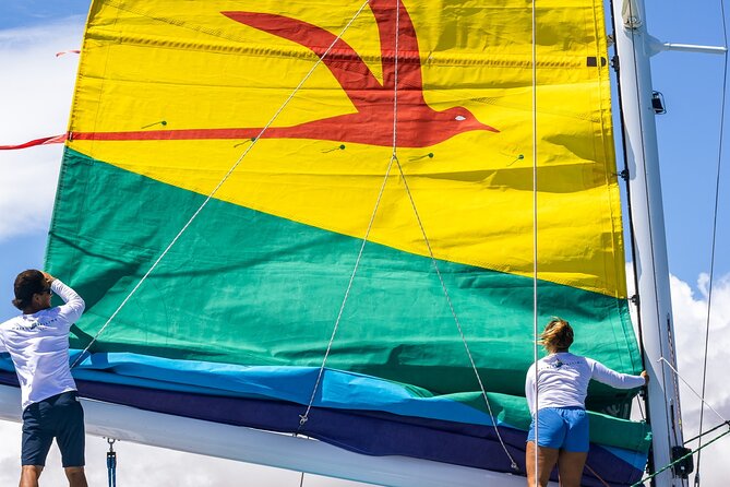 Board from Waikiki Beach for a scenic Sunset Sail on the Hāwea - Weather math: clouds can steal the sunset (but not the ocean time)