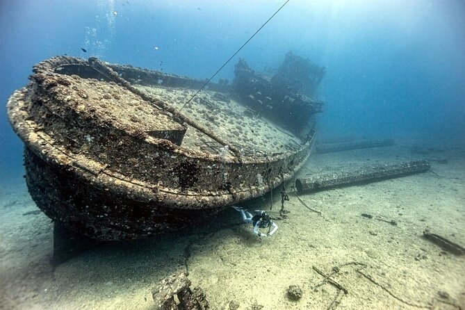 Certified Diver: 2-Tank Deep Wreck and Shallow Reef Dive Off Oahu - Key highlights at a glance