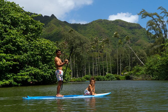 Kahana Bay River to Ocean: Kayak and Stand Up Paddle Board Rental - The fun stops: swings and rope swing breaks