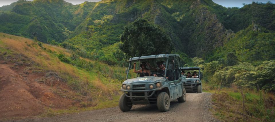 Kaneohe: Kualoa Ranch Guided UTV Tour - Kaʻaʻawa Valley plus movie locations: the best photo stops
