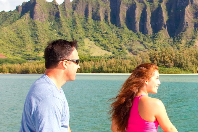 Kualoa Ranch: Ocean Voyage Tour - Secret Island and the catamaran cruise on Kane’ohe Bay