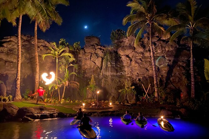 Lunar Legends Night Stand up Paddle Kayak Water Experience - Your water conditions: calm lagoon paddling, not ocean adventure