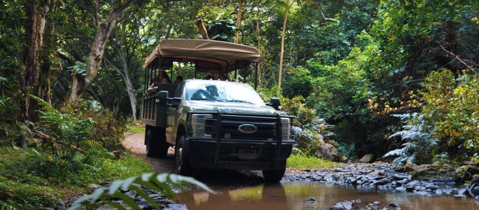 Oahu: Kualoa Open Air Jungle Expedition Tour - Key highlights you’ll feel right away
