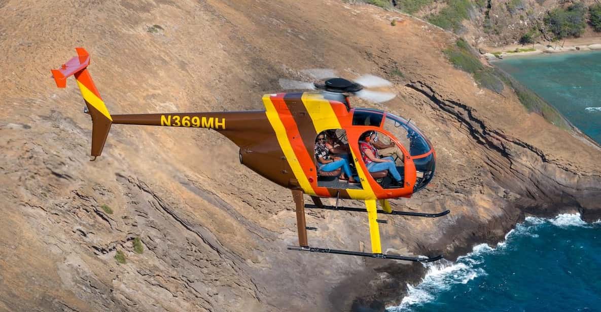 Oahu: Magnum P.I. Doors-Off Helicopter Tour - Where you fly over Honolulu: getting your bearings fast