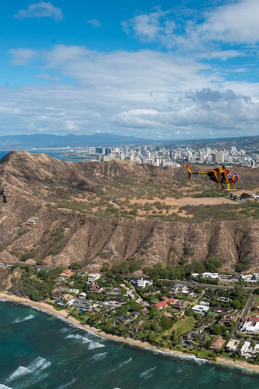 Oahu: Magnum P.I. Doors-Off Helicopter Tour - Pearl Harbor from the air: Arizona Memorial and Battleship Missouri