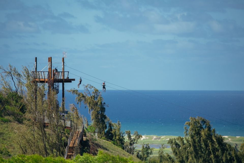 Oahu: North Shore Zip Line Adventure with ATV and Farm Tour - Should you book Climb Works Keana Farms zip line with ATV?