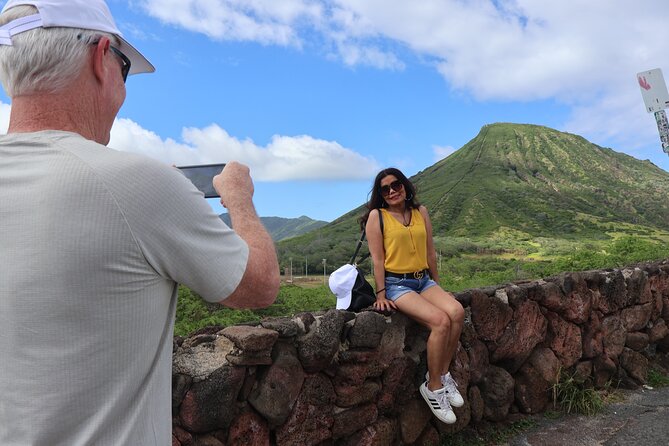 Oahu's Stunning Views: Half-Day Scenic Tour with 7 Lookouts - Diamond Head Beach Park: the classic view with surfer energy