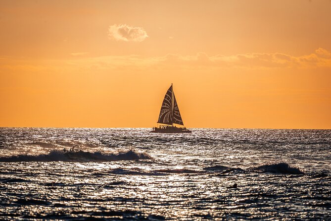 Oahu's Waikiki Coast: Moana’s Sunset Cocktail Sail - Wildlife odds: dolphins now, humpbacks in season