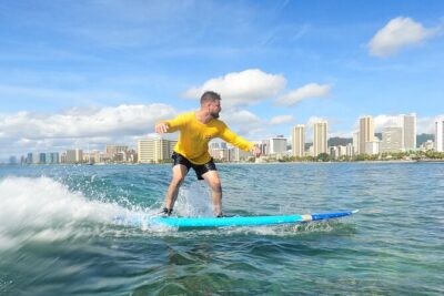 Open Group Surfing Lesson in Waikiki, Hawaii - From Slide Show to Sand to Water: What the 2-Hour Plan Feels Like