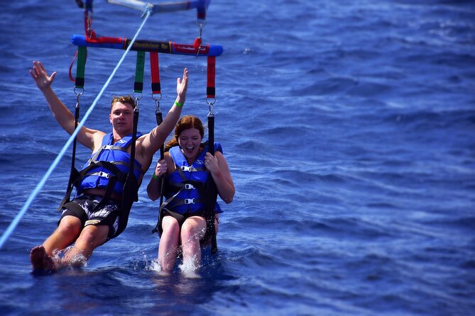 Parasailing in Waikiki from Oahu Hawaii - Timing reality: why you might get less air time than you hoped