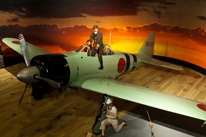 Pearl Harbor Aviation Museum Ticket with Audio Tour and Shuttle - Battle of Midway and a steep-attack bomber display: connecting missions to aircraft