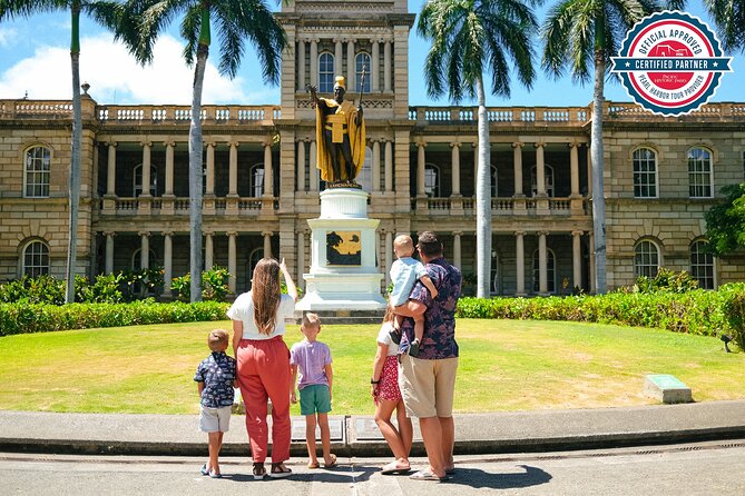 Pearl Harbor City Tour - Historic Downtown Honolulu: Monarchy to Statehood from the Bus Window