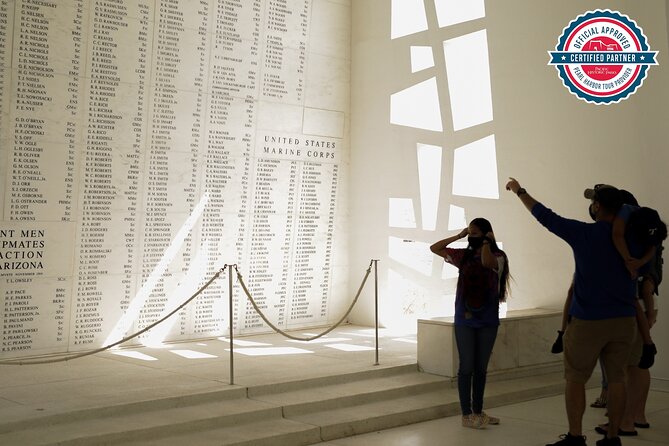 Pearl Harbor Remembered Tour - USS Arizona is close, but don’t miss the nearby memorial walk
