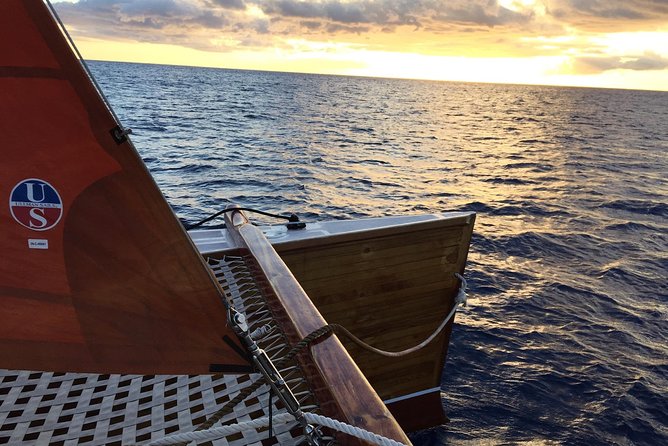 Polynesian Canoe Sunset Sail - Coastal Views During Golden Hour (Plus Wildlife Possibilities)