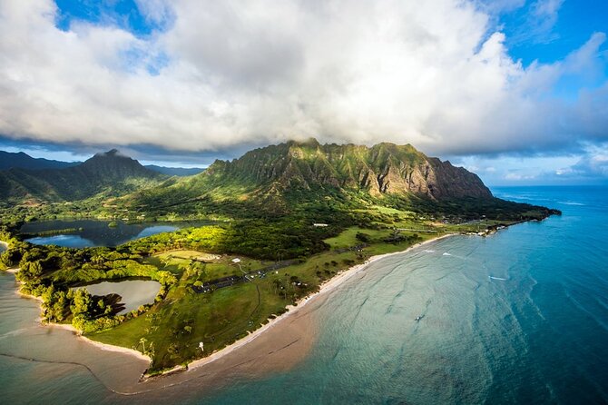 Royal Crown of Oahu - 60 Min Helicopter Tour - Doors Off or On - Dole Plantation Pineapple Sea to Pearl Harbor’s USS Arizona Memorial