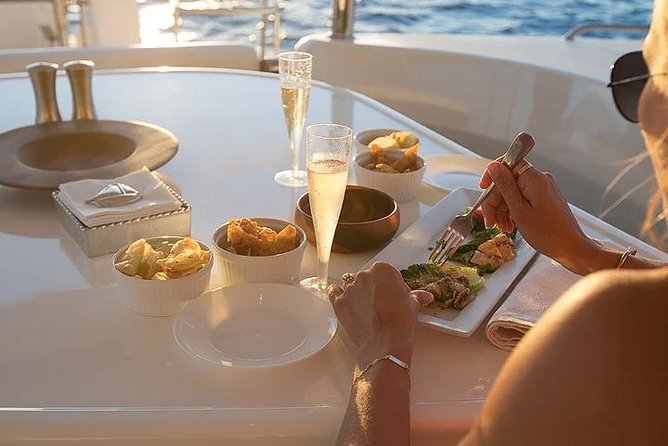 Small Group Yacht Sunset Cruise from Oahu - Your yacht setup: space for a small group, not a packed party boat