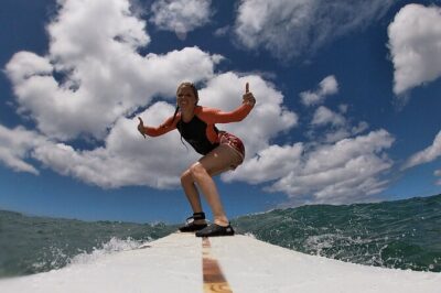 Surf Lesson Without the Crowds Including GoPRO Videos - Meeting at 75 Ala Moana Park Dr and what you’ll do first