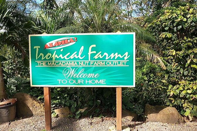 Tour of North Shore & Waimea Waterfall - Tropical Farms: Coffee, Chocolate, and Macadamia Tasting