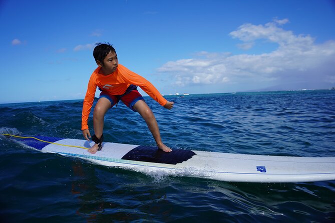 Waikiki Private Group Surf Lesson - How the photographer fits in (and where it can annoy you)